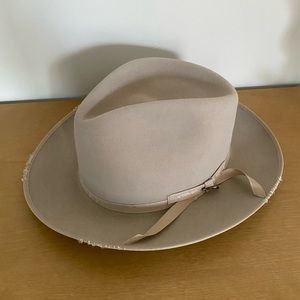 Stetson 1865 Distressed Stratoliner in Silverbelly Size 56/7 - Never Worn